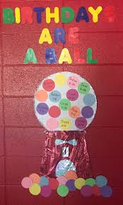Classroom Birthday Bulletin Board Ideas For Preschool Gumball Birthday Bulletin Board Preschool Birthday Board Classroom Birthday Birthday Bulletin Boards
