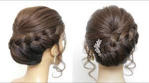12 of 35 fishtail updo Bridal Updo Tutorial Wedding Hairstyles For Long Hair Youtube