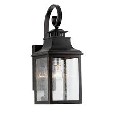 Shop Morgan 1 Light Outdoor Wall Mounted Lighting Oil Rubbed Bronze Finish Oil Rubbed Bronze Oil Rubbed Bronze Overstock 31517135