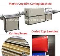 Automatic Plastic Cup Rim Curling Machine