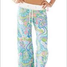 lilly pulitzer beach pants linen conch