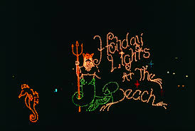 Mcdonald S Holiday Lights At The Beach At The Oceanfront In Virginia Beach Virginia Beach Beach Events Virginia Beach Va
