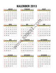 Lampiran surat edaran kalender pendidikan tahun pelajaran 2013/2014 kepala dinas pendidikan provinsi jawa barat nomor : Template Kalender 2013 Lengkap Dengan Tanggal Arab Dan Jawa Blog Azis Grafis