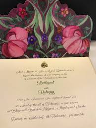 South indian weddings are a rich and colourful affair, with lots of gold jewellery, bright silk dresses and bright floral decoration. Wedding Invite Wording Guide What To Say On The Wedding Card The Urban Guide