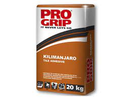 Know cement price before you buy. Pro Grip Kilimanjaro Tile Adhesive 20 Kg