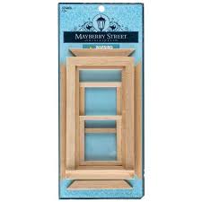 Miniature Standard Working Window Miniatures Windows Doll Home