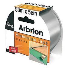 Arbiton Underlay Foil Tape 50mm X 50m Foil Tape Floor Tape Tape