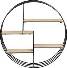 Tablette murale en verre trempé épaisseur 6 mm par bolis italia, forme quart de cercle pour angle de mur. Etagere Murale Ronde Comparer Les Prix Et Offres Pour Etagere Murale Ronde Lionshome