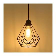 Stoex suspension luminaire edison 3 têtes métal fer noir , lampes vintage industrial plafonnier luminaire e27 rétro salle de s. Suspension Industria Plafonnier Avce Socle E27 Lampe Suspendue Lampe Suspension Suspension Luminaire