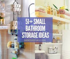 In a tiny bathroom, there may not even be any wall space for extra storage. 51 Best Small Bathroom Storage Designs Ideas For 2021