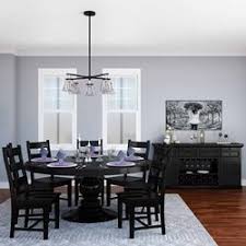 Sierra Nevada Solid Wood Pedestal 13 Piece Round Dining Room Set Round Dining Room Sets Large Round Dining Table Modern Dining Room