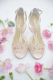 T Strap Beaded Blush Wedding Evening Shoes In 2020 Blush Wedding Shoes Casual Wedding Shoes Fun Wedding Shoes