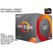 Amd ryzen 7 3800x cpu processor. Amd Ryzen 7 3800x 100 100000025box