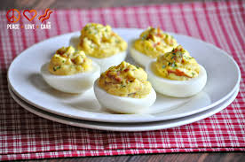 Jalapeño deviled eggs are a great starter for any party or get together. Keto Bacon Deviled Eggs Peace Love And Low Carb