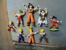 Curse of the blood rubies and dragon ball: Dragon Ball Miniature Figure Lot Of 8 Goku Trunks Brolly Mr Satan Rare 80s 90s Ebay