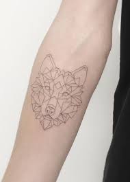 33 simple geometric tattoo designs with animals and flowers. Geometric Wolf Tattoos Meanings Tattoo Designs More