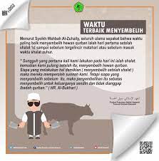 Terdapat beberapa dalam alquran yang menjelaskan mengenai perintah berkurban bagi umat muslim. Ulama Berbeda Pendapat Pondok Pesantren Sabilul Hasanah Facebook