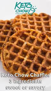 Keto Chow Chaffles Sweet Or Savory Recipe Keto Chow Recipe In 2021 Recipes Savoury Food Keto Recipes