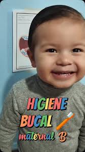 Maternal B- Higiene bucal 🪥 Limpando os dentinhos, um sorriso de cada vez!  Nossos pequenos descobriram que a higiene bucal é importante para manter os  dentes saudáveis e evitar problemas. E