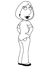 Coloring pages are all the rage these days. Lois Griffin Family Guy Coloring Page Free Printable Coloring Pages For Kids