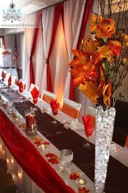 Wedding Decor London Ontario Testimonials Head Table Wedding Red Wedding Decorations Fall Wedding Centerpieces
