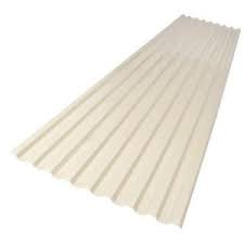 The installation of plastic roofing is much easier if you drill the holes for the fasteners in advance. Suntuf 26 In X 6 Ft Polycarbonate Roof Panel In Clear 155030 The Home Depot Corrugated Plastic Roofing Roof Panels Polycarbonate Roof Panels