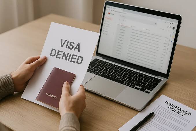 Visa refusal: refund for insurance and premium - VISA Insurance