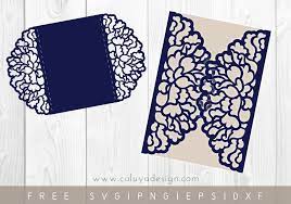 Download Free 7x5 Floral Invitation Svg Dxf Png Eps By Caluya Design