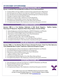 Sponsorship or discuss partnership opportunities, contact jenna thomsen,. 2011 Health Fair Sponsorship Proposal