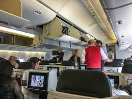 Economy class also offers excellent meal service, significantly better than the competing european airlines. Austrian Airlines 777 200 Business Class Vienna To Los Angeles Sanspotter