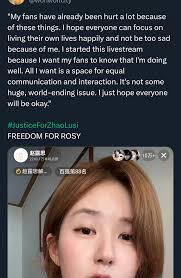 Aggiornamento sull'attuale situazione di Zhao Lusi. : r/cdramasfans