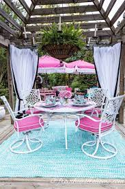 Whether you're guiding guests to your front door or are illuminating a beautifully decorated dinner table, the possibilities to light up your surroundings are seemingly endless. Palm Beach Chic Deck Makeover The Reveal Pergola Lighting Ideas Deck Makeover Outdoor Pergola