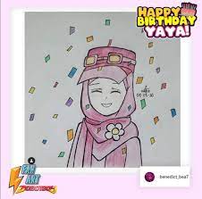 Happy Birthday Yaya Yah 5 August Happy Birthday Happy Fan Art