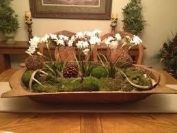 35 Awesome Ideas To Use Dough Bowls In Home Decor Dough Bowl Centerpiece Dough Bowl Farmhouse Table Decor