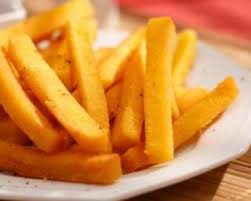 Recette De Frites De Polenta Sans Gras Au Four Recette Frites De Polenta Recette Frita Recettes De Cuisine