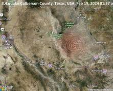 Image of Van Horn Earthquake damage