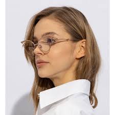 NEW VALENTINO EYEGLASSES GLASSLINER VLX-118F CAT EYE ROSE GOLD WOMEN EYEWEAR