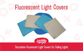 Check out our ceiling light cover selection for the very best in unique or custom, handmade pieces from our lighting shops. Amazon Com Fluorescent Light Covers Fluorescent Light Covers For Ceiling Lights Classroom Office Or Light Covers Fluorescent Filter Eliminates Flicker Glare 48 By 24 4 Pack Off White Office Products
