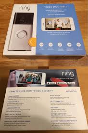 Doorbells 115975 Ring Smart Wireless Video Doorbell Wi Fi Android Ios New Sealed Satin Nickel Buy It Now On Video Doorbell Wireless Video Doorbell Doorbell