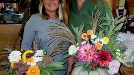 Floral Pumpkin Arrangement Workshop