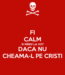 A few things are as exhausting as the residue that sticks to your television screen. Fi Calm Si Mergi La Vot Daca Nu Cheama L Pe Cristi Poster Paul Keep Calm O Matic