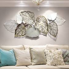 Browse living room decorating ideas and furniture layouts. European Handmade Iron Art 3d Wall Decoration Creative Leaf Metal Wall Decor For Living Room Hotel Background Wall Ornaments Wind Chimes Hanging Decorations Aliexpress