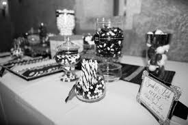 Black And White Candy Black White Snowflake Theme Bridal Wedding Shower Party Ideas Photo 1 Of 11 White Candy Buffet Black Candy Buffet White Candy Table