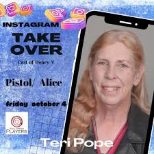 Friday, follow Teri Pope as she...