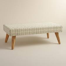 Introducing your home's new bench. All Weather Wicker Grey Marina Del Rey Coffee Table