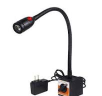 Magnetic Base LED Work Lights Flexible Gooseneck Lathe Milling CNC Machine  Lamp