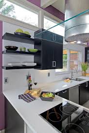 mid century modern kitchen remodel on a