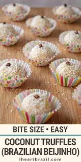 Brazilian Beijinho Recipe Coconut Brigadeiro Truffles Recipe Beijinho Recipe Brazilian Desserts Brazilian Food