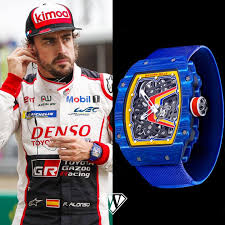 He is a italian model. Fernando Alonso Piece Unique Richard Mille Superwatchman Com