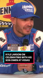 Kyle Larson Son Interview